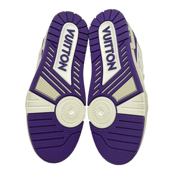 Size 7.5US - Louis Vuitton Men's Violet Low-Top Trainer - Picture 6 of 8